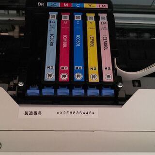 保留中！手渡しで！EPSONのプリンター。ジャック品!の画像