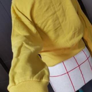 GU 裏起毛 あったか ショートトレーナー の画像