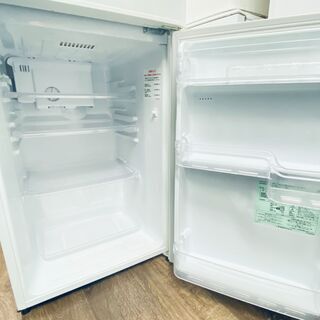 【状態良好】【清掃・消毒済み】ノンフロン冷凍冷蔵庫 MITSUBISHI 136L MR-14P-Wの画像