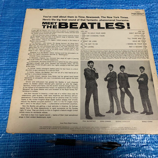 洋盤、MEET THE ビートルズLPレコードの画像