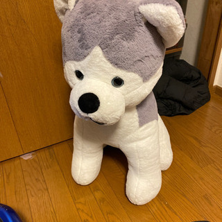 ハスキー ぬいぐるみの中古が安い！激安で譲ります・無料で