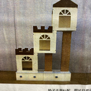 お城猫タワー　新品未開封　組み立て必要