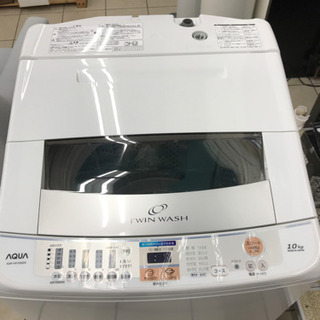 AQUA AQW-VW100G 2018年製 10kg 洗濯機