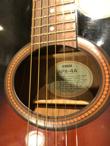 YAMAHA ヤマハ　エレアコ　APX-4A