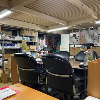 事務所内での簡単な荷受け、発送、管理