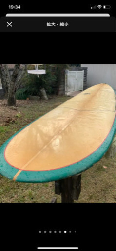 中古ロングボード　波王　9.4feet フィン無し