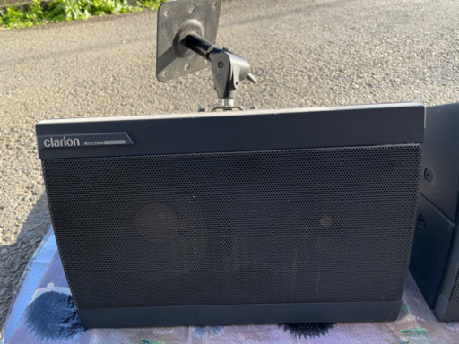 決まりました。スピーカー