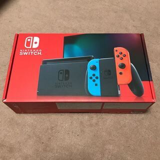 新品未開封 switch 新型 ニンテンドー スイッチ ネオンブルー ネオンレッド メーカー1年保証付 19年9月購入 新モデル  Nintendo Switch 新型任天堂スイッチ 新品未開封 Nintendo Switch