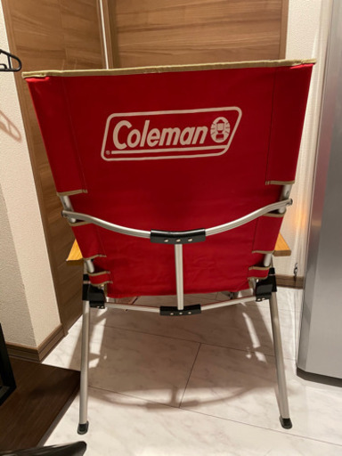 コールマン レイチェア（レッド）