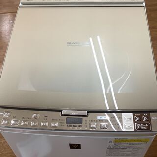 SHARP　シャープ　縦型洗濯乾燥機　ES-GX8A-N　201...