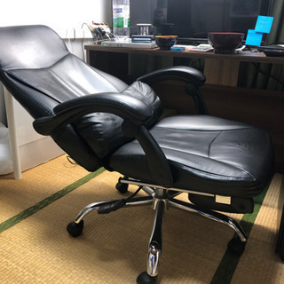 【値下げ】パソコンリクライニングチェアの画像