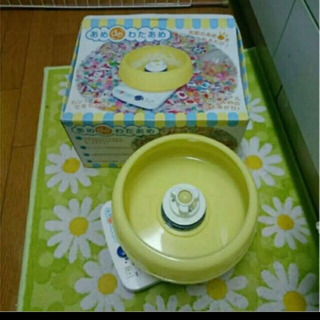 飴で綿あめ