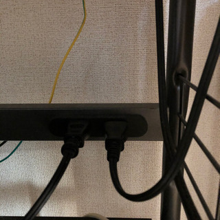 【値下げしました！】レンジラック　4段　コンセント付きの画像