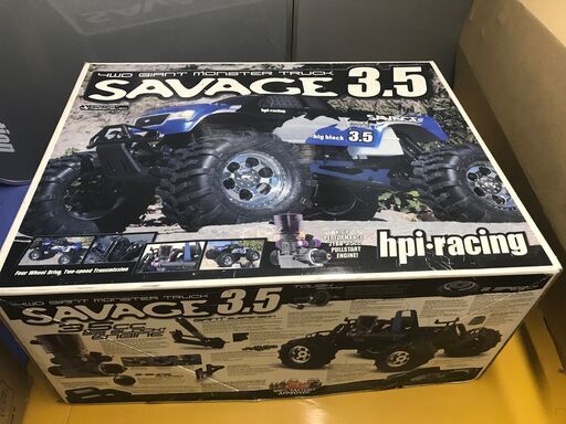 hpi-racing SAVAGE 3.5 エンジンラジコン ロトスータト付