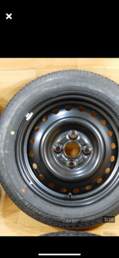 値下げしました。新車外し　ダイハツ純正スチール　ブリヂストン　エコピアEP150 155/65R14 ウェイク　タント　ムーブ　ミラコ