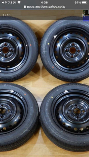 値下げしました。新車外し　ダイハツ純正スチール　ブリヂストン　エコピアEP150 155/65R14 ウェイク　タント　ムーブ　ミラココア等に