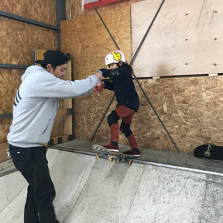 【初心者大歓迎】スケボーレッスン　の画像