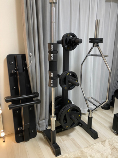 バーベル　ダンベル　ラック　セット