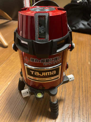 タジマ　レーザー墨出し器　受光器、三脚セット