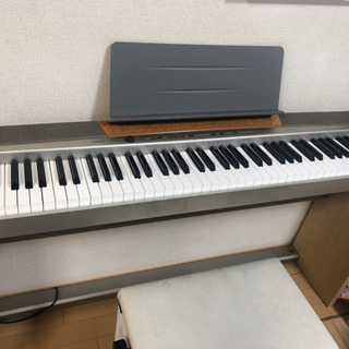 CASIO PX-120 ピアノ、椅子、高低補助台セット