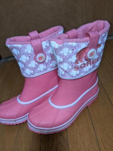 子供用SOREL♪ブーツ23センチ♪冬キャンにも♪