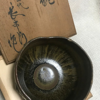 薩摩 長太郎焼  梅華皮高台抹茶碗の画像