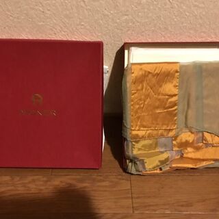 アイグナー AIGNER スカーフ　未使用品　シルク