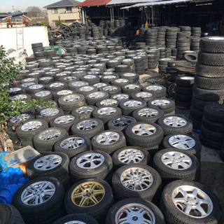 中古タイヤ専門店(大府市)、スタッドレスタイヤが安い