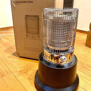 レトロな電気ストーブ