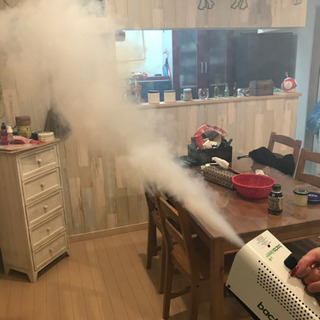 空間除菌　ウィルス99.9%死滅　ハウス除菌