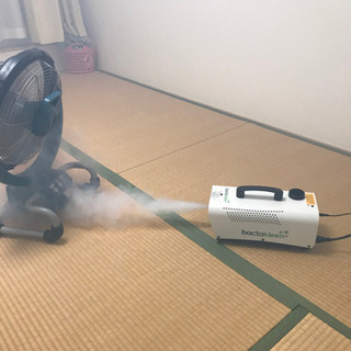 空間除菌　ウィルス99.9%死滅　ハウス除菌の画像