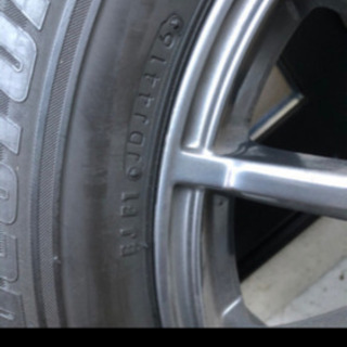 215 60 16ブリザックスタッドレスタイヤ　4本の画像