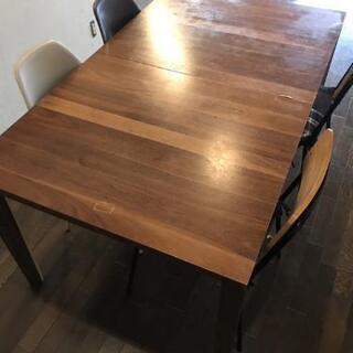 ダイニングテーブル アンティーク ヴィンテージ 伸縮 の画像