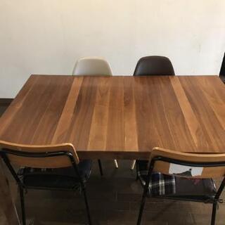 ダイニングテーブル アンティーク ヴィンテージ 伸縮 の画像