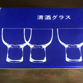 未使用　清酒グラス6個セットの画像