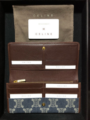 [お取引中] 未使用品 CELINEの長財布