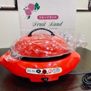 店頭販売済　⭐ 未使用お買得!!電気プレート フルーツランド グ...