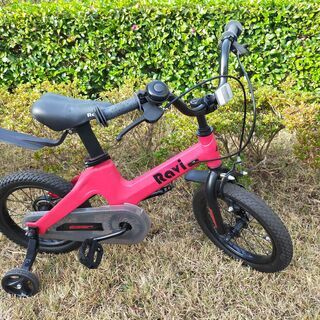 ☆子供用自転車14インチ・補助輪付き☆【美品】3ヶ月のみ使用