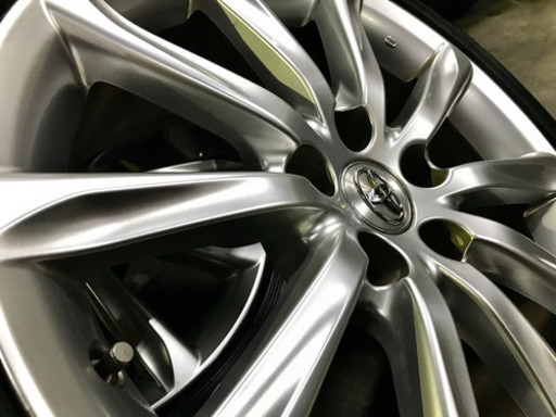 130マークx 18インチ　検クラウン　アルファード18インチアルミホイール