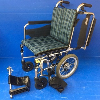 介助式車いす 多機能型 スリムタイプ SKT-2 MiKi 車椅子　車イスの画像