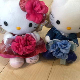 キティーちゃんぬいぐるみ（結婚式電報）