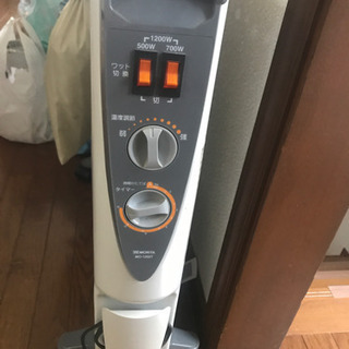 オイルヒーターカバー付きの画像