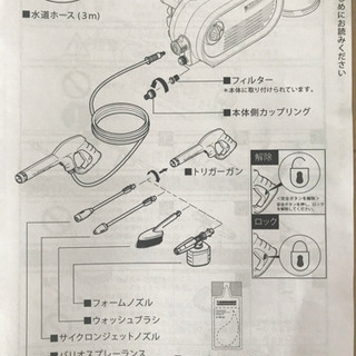 (中古)ケルヒャー家庭用高圧洗浄機JTK38の画像