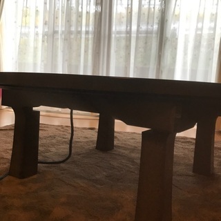 丸型こたつの画像