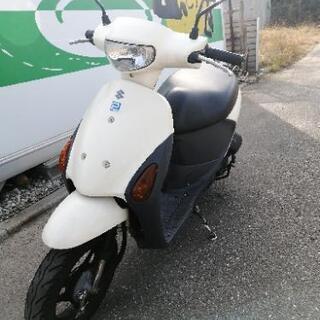 お話中　早い者勝ち!　格安です　綺麗！　綺麗！　普通に走ります!原付　バイク　50cc 　低走行　マフラーまわり錆止め塗装済。サイド、センター両スタンド　購入意思ある方のみ　の画像