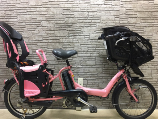 東京23区配達無料 新品バッテリー 新基準 ブリジストン アンジェリーノ ミニ 8.9Ah リチウム 電動自転車 中古自転車　20インチ  ピンク