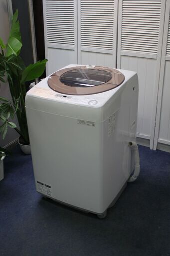 R2425) SHARP 中古 シャープ 全自動洗濯機 10kg ES-GV10C-T  2019年製! 洗濯機 店頭取引大歓迎♪