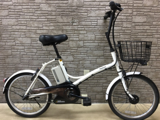 クリスマスSALE 東京23区配達無料　新基準 Panasonic パナソニック シュガードロップ   6.6Ah リチウム 電動自転車☆中古☆20インチ