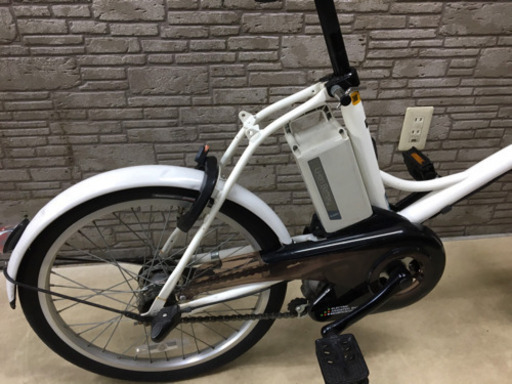 クリスマスSALE 東京23区配達無料　新基準 Panasonic パナソニック シュガードロップ   6.6Ah リチウム 電動自転車☆中古☆20インチ