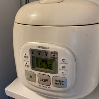 TOSHIBA 炊飯器　3合